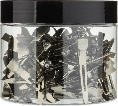 Immagine prodotto di Clip metalliche Efalock 1 gamba a punta 50 pezzi