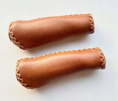 Produktbild von JET Jet Classic Lenkergriffe Gummi mit Nähten Braun