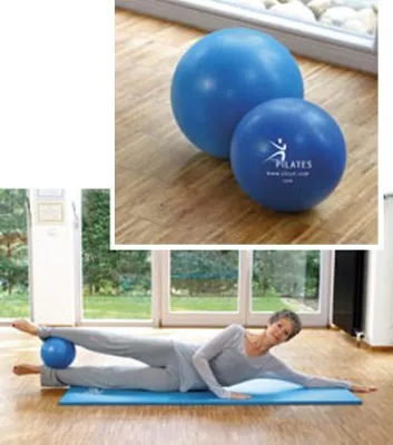 Produktbild von SISSEL Pilates Soft Ball, Grau, Mini, 26 cm