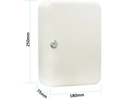 Image de Boîte à clés Boîte à clés pour 48 clés, 250x180x75 mm, gris