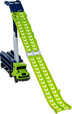 Obrázek produktu pro ISO 26527 Nákladní TIR s garáží a skluzavkou + 6 autíček