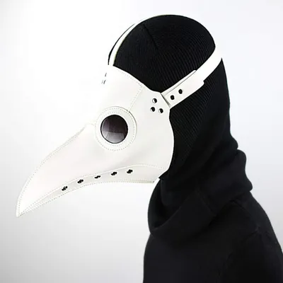 Productafbeelding van Solidchoice - Steampunk Kostuum Masker met Lange Neus voor Feest en Cosplay