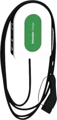 Produktbild von Schneider Electric EVH5A11N2C5, Grün, Weiß, Wand, Schwarz, Typ 2, IK10, IP55