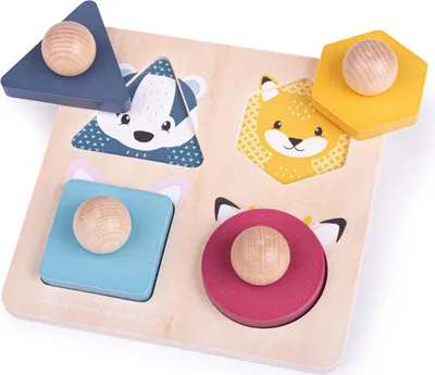 Produktbild von Bigjigs Toys Puzzle in Form von Tieren