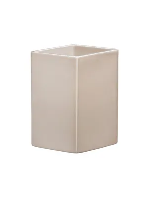 Produktbild von Iittala Ruutu Vase Keramik - 225 mm - Beige 1051702