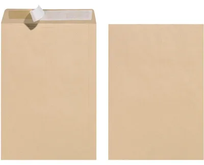 Obrázek produktu pro Herlitz 10900744, C4 (229 x 324 mm), Hnědá, C4 (229 x 324 mm), Papír, 90 g/m², 229 mm
