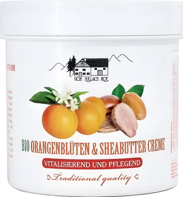 Produktbild von BIO ORANGENBLÜTEN UND SHEABUTTER CREME 250ml Vitalisierend Hautpflege Hautcreme Körpercreme Massage Balsam Salbe Gel 51