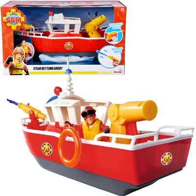 Obrázok produktu pre Hasič SIMBA Sam Tytan Hasičský čln 925-2580