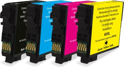 Produktbild von Q-CONNECT KF14242 Alternativ Q-Connect Tintenpatrone MultiPack Bk,C,M,Y (KF14242)