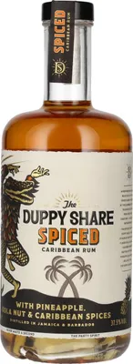 Produktbild von Duppy Share Spiced Caribbean Rum 37,5% Vol. 0,7l