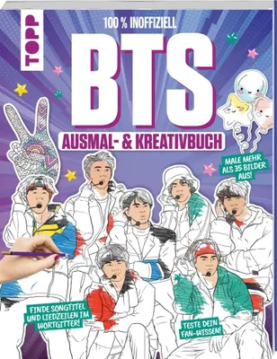 Productafbeelding van BTS: Das inoffizielle Ausmal- & Kreativbuch