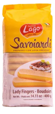 Image de Biscuits Savoiardi pour Tiramisu, 400 g, marque Gastone Lago