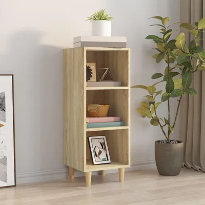 Produktbild von vidaXL Sideboard Sonoma-Eiche 34,5x32,5x90 cm Holzwerkstoff