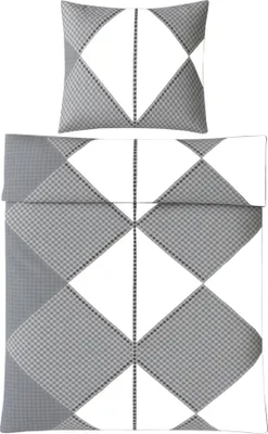 Produktbild von Bestlivings Bettwäsche Grau, Bettbezug 135x200cm Kissenbezug 80x80cm, mit Reißverschluss,  100% Polyester, Atmungsaktiv und höchste Qualität
