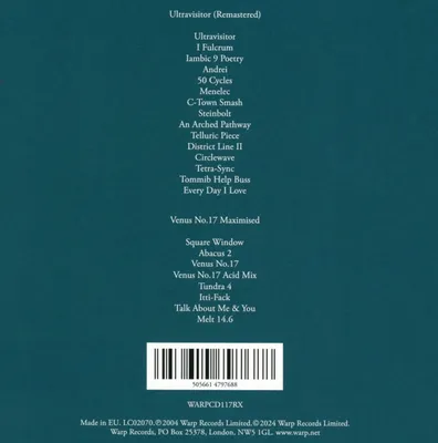 Obrázek produktu pro Squarepusher: Ultravisitor (Limited Numbered 20th Anniversary Deluxe Edition)