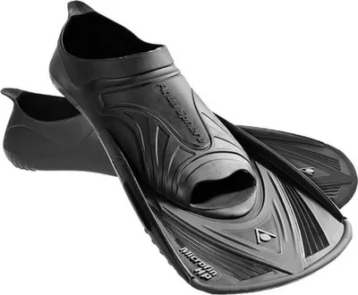 Image de Aquasphere - Palmes de plongée unisexes homme/femme "Microfin" CS1011 (XS) (Noir)