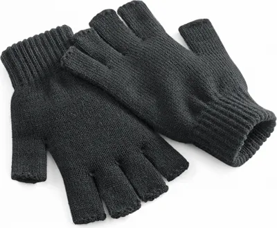 Produktbild von Beechfield Uni Winter-Handschuhe, fingerlos RW2032 (L/XL) (Anthrazit)