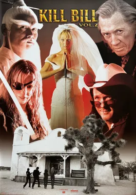 Obrázek produktu pro KILL BILL – Vol. 2 Chapel – 61 x 91 cm – Plakát