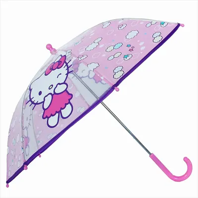 Produktbild von Vadobag Kinderschirm Regenschirm Hello Kitty Rainy Days