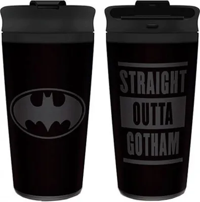 Immagine prodotto di Mug Batman - Straight outta Gotham 450 ml, acciaio inossidabile da viaggio
