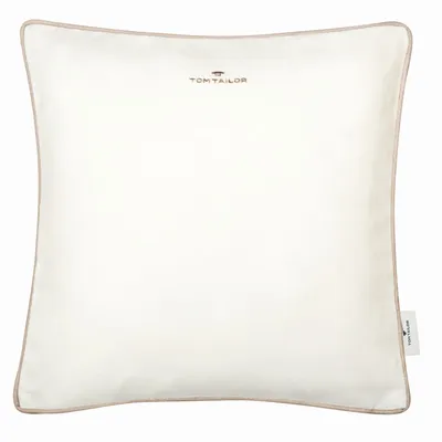 Produktbild von Tom Tailor Zierkissenhülle Dove Signature beige-sand 40x40cm