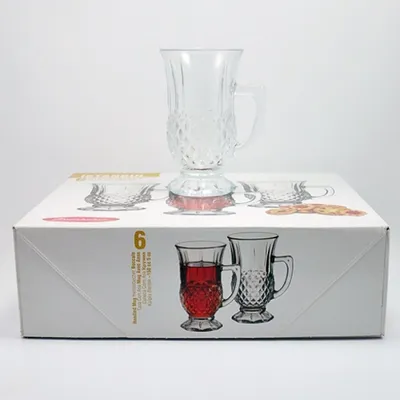 Zdjęcie produktu dla Solidchoice - Zestaw 6 odpornych na wysokie temperatury szklanek do herbaty