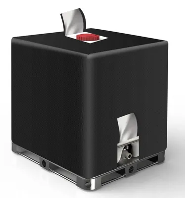Image de Couvercle pour réservoir IBC, compatible avec les conteneurs d'eau de 1000 litres, avec protection UV