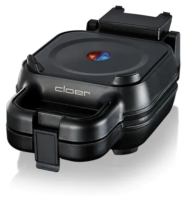 Zdjęcie produktu dla Cloer 6150, 4 gof., Trójkąt, Czarny, Plastik, 800 W, 220 - 240 V