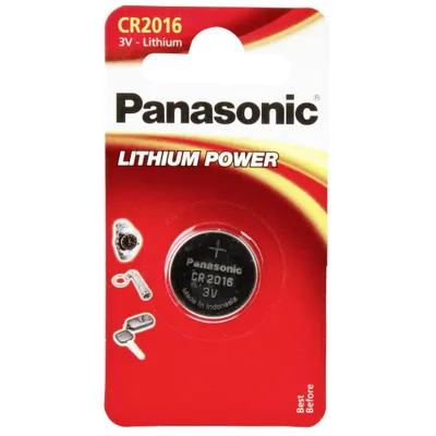 Immagine prodotto di PANASONIC scheda a bottone CR2016 al litio