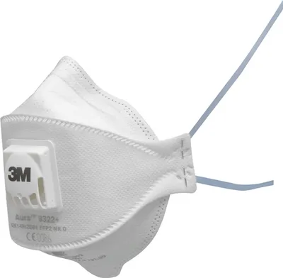 Immagine prodotto di 3M 7000088722 mascherina antipolvere 1 pz Ripiegatura piatta FFP2