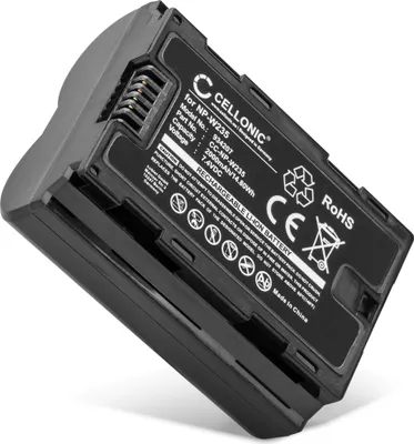 Produktbild von subtel 1x Akku für Kamera Kompatibel mit FujiFilm GFX100S, GFX 50S II, Kompatibel mit Fuji FujiFilm X-T4, FujiFilm NP-W235 - (2000mAh, 7.4V)