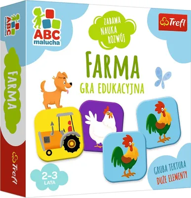 Produktbild von TREFL 01944 Gra Farma ABC Malucha 3+