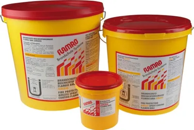 Produktbild von Flamro 20125 BMA 12,5kg Eimer Ablative Brandschutzbeschichtung in streichbar