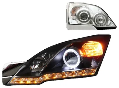 Obrázek produktu pro Světlometová jednotka, kompatibilní s Honda CR-V 2007-11, LED, projektorová čočka, LED světlomet