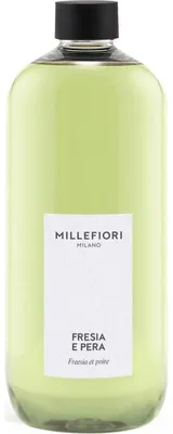 Imagen del producto de Millefiori Milano, Refill para difusor, aroma Fresia y Pera, 500 ml