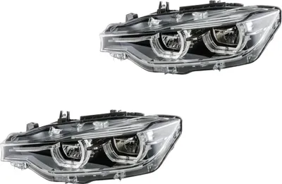 Obrázok produktu pre Sada hlavných svetlometov ľavá pravá 12 V LED HELLA pre BMW radu 3 a ďalšie modely