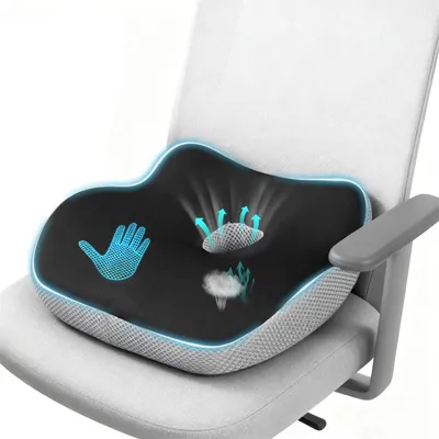Obrázek produktu pro Omgoods – Ergonomická sedací podložka pro auto a kancelář