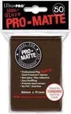 Produktbild von Ultra PRO 84189, Kartenhülle, Braun, 50 Stück(e)