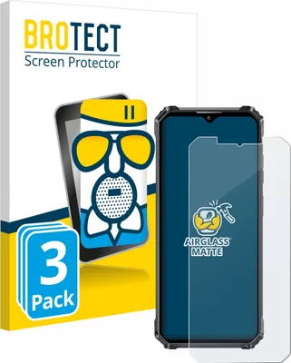 Produktbild von 3x BROTECT Entspiegelungs Schutzglas für Oukitel WP28 S Schutzfolie Panzer Folie Glas Display Schutz matt