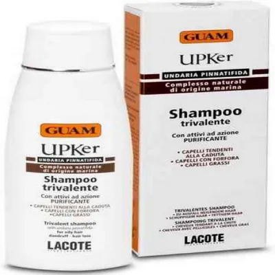 Immagine prodotto di GUAM UPKer Shampoo contro la caduta dei capelli, la forfora e i capelli grassi 200ml (410)