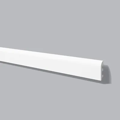 Immagine prodotto di Modanatura per pavimento NMC FL5 WALLSTYL Noel Marquet Battiscopa decorativo classico per soffitto bianco 2 m