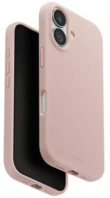 Image de Étui de charge Uniq Lino iPhone 17 Magclick - rose