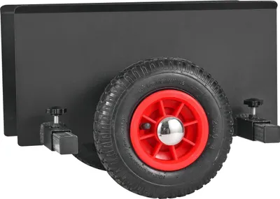 Obrázok produktu pre Panel Dolly 600 lbs Drywall Door Cart Dolly s 8" pneumatickým kolesom