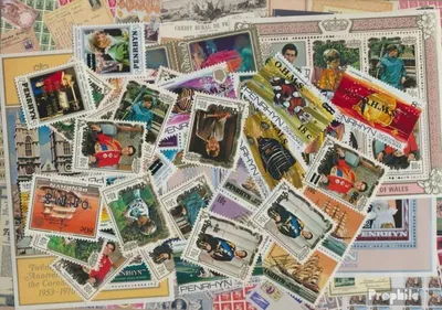 Produktbild von Briefmarken Penrhyn 50 verschiedene Marken