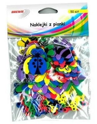 Produktbild von Naklejki z pianki owady 50szt