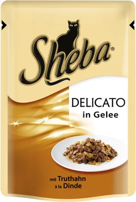 Produktbild von Sheba 3065890104440, Adult, jede Rasse, Truthahn, Ohne künstliche Farbstoffe