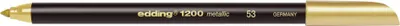 Produktbild von Edding 1200, Schwarz, Mehrfach, Gold