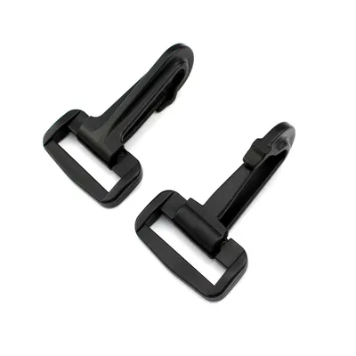 Produktbild von 10 Karabiner aus Kunststoff 60 x 37mm Gurtbreite 30mm Schnapphaken Haken