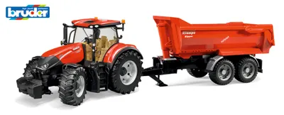 Produktbild von Bruder Case IH Optum 300 CVX mit Krampe Tandem-Halfpipe-Anhäng.; 3199