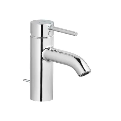Produktbild von KLUDI BOZZ Waschtisch-Einhandmischer, Auslaufhöhe 75mm, mit Metall Ablaufgarnitur, chrom, 382700576
